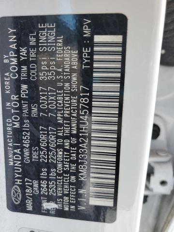 2017 HYUNDAI TUCSON LIM - KM8J33A21HU457817
