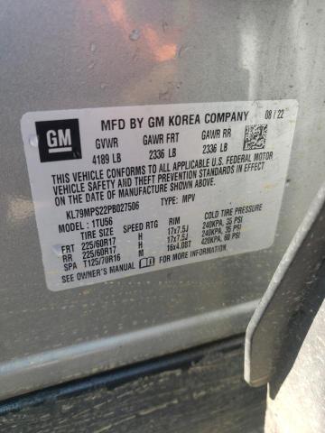 2023 CHEVROLET TRAILBLAZE - KL79MPS22PB027506