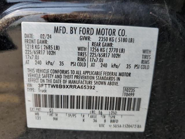 2024 FORD MAVERICK X 3FTTW8B9XRRA65392