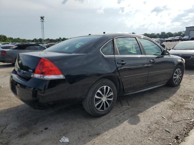 CHEVROLET IMPALA LS 2009 black sedan 4d flexible fuel 2G1WB57K291113810 photo #4