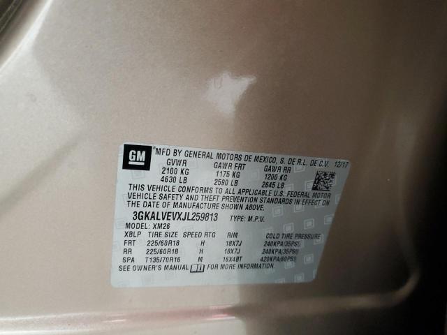 2018 GMC TERRAIN SLT - 3GKALVEVXJL259813