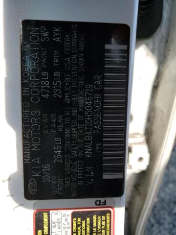 2017 KIA CADENZA PR KNALB4J10H5046719