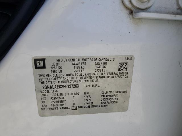 2015 CHEVROLET EQUINOX LS 2GNALAEK3F6127263