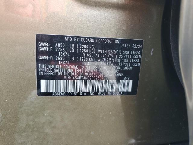 2024 SUBARU OUTBACK LI 4S4BTANC2R3250730
