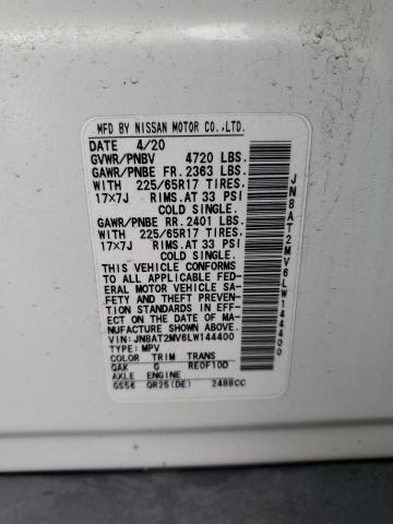 2020 NISSAN ROGUE S - JN8AT2MV6LW144400