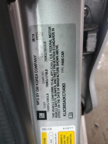 2019 CHEVROLET SPARK LS - KL8CB6SA0KC704063