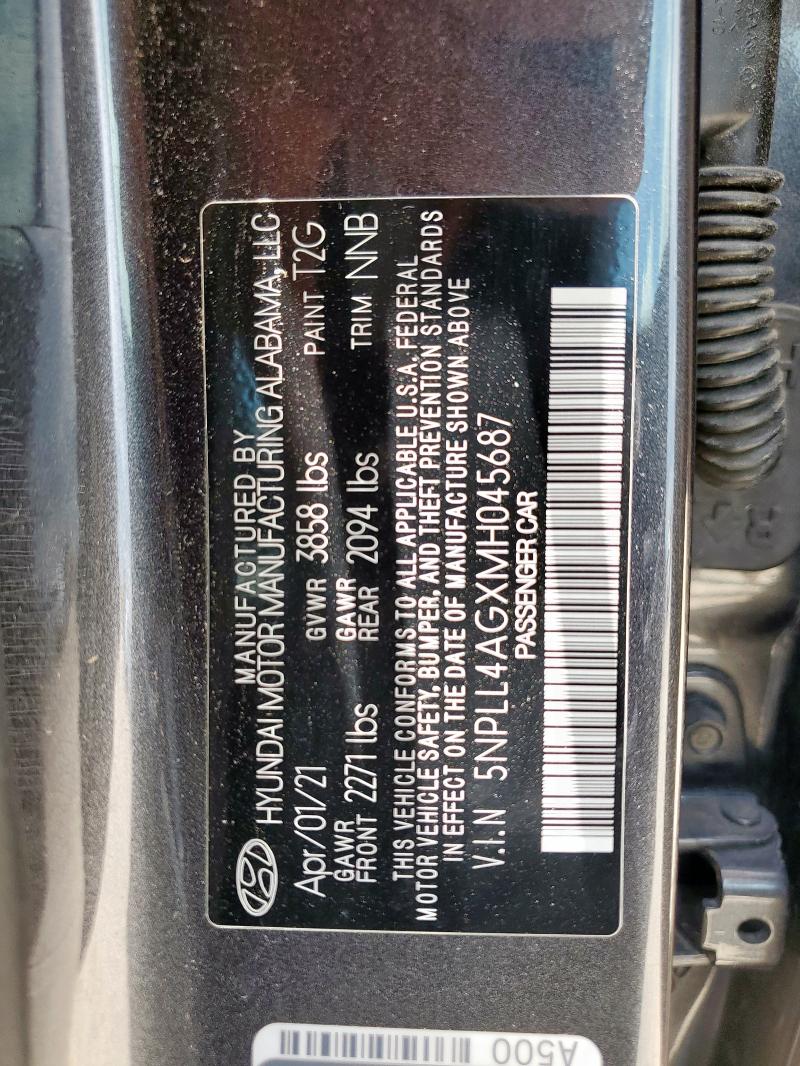 2021 HYUNDAI ELANTRA SE - 5NPLL4AGXMH045687
