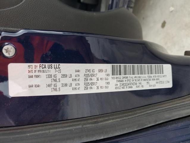 2015 DODGE GRAND CARA 2C4RDGEG4FR743740
