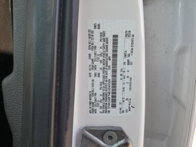 2014 FORD ESCAPE S - 1FMCU0F74EUD43329