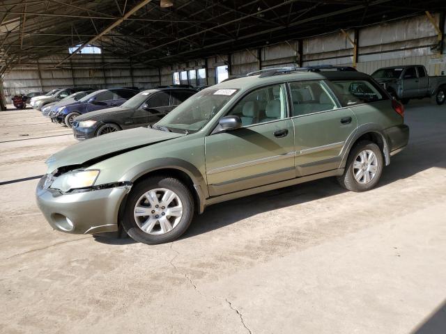 SUBARU LEGACY OUT 2005 green  gas 4S4BP61C056354858 photo #1