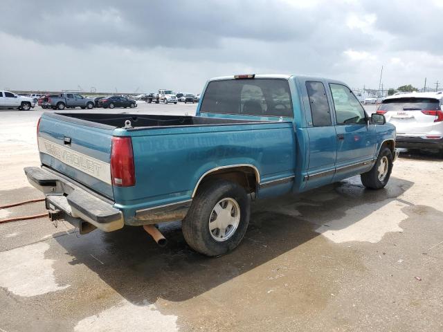 CHEVROLET GMT-400 C1 1997 turquoise  gas 2GCEC19R2V1185863 photo #4