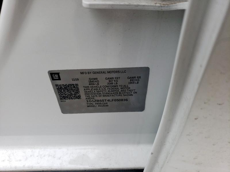 2020 CHEVROLET MALIBU LS - 1G1ZB5ST4LF050836