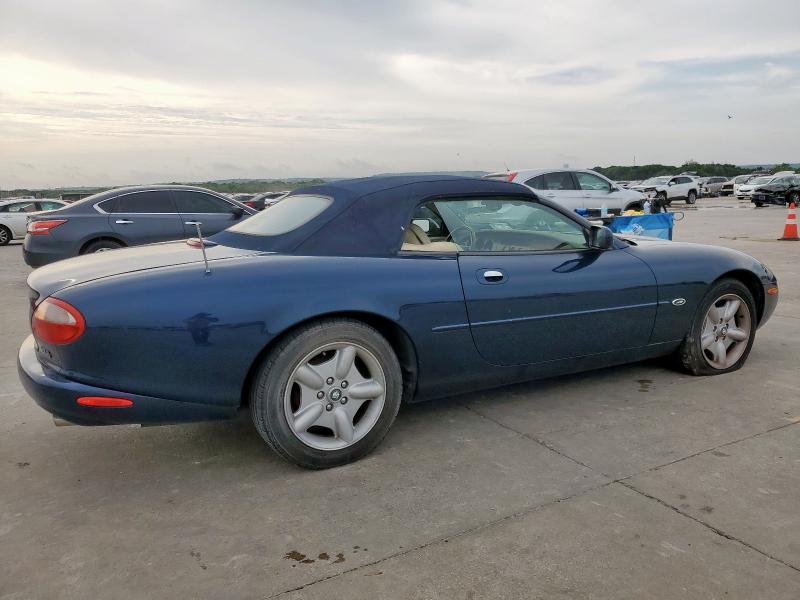 JAGUAR XK8 1997 blue  gas SAJGX2740VC005415 photo #4