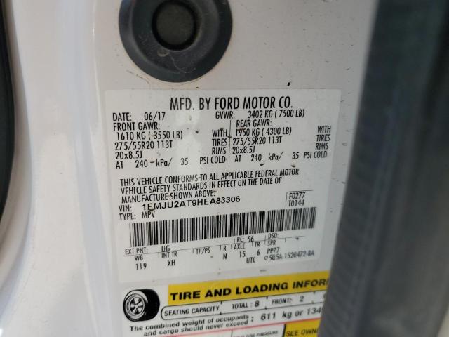 2017 FORD EXPEDITION - 1FMJU2AT9HEA83306