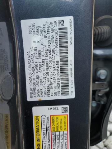 2025 HONDA CIVIC SPOR 2HGFE2F50SH544556