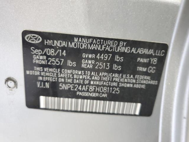 2015 HYUNDAI SONATA SE - 5NPE24AF8FH081125