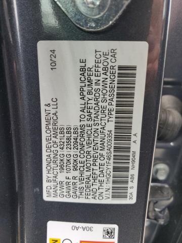 2025 HONDA ACCORD SE 1HGCY1F46SA009354