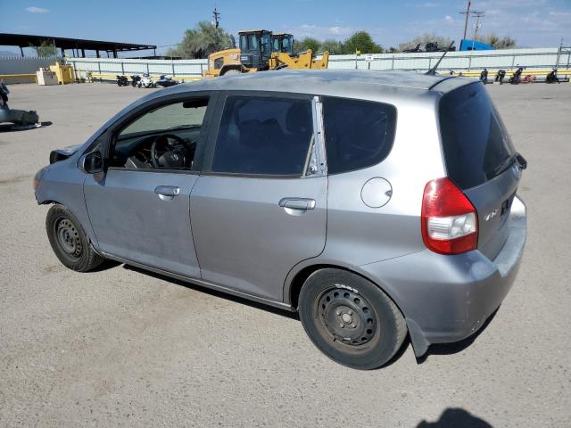 HONDA FIT 2007 silver  gas JHMGD38467S051057 photo #3