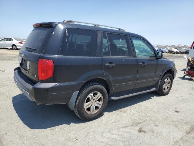 HONDA PILOT EXL 2003 black  gas 2HKYF18683H510264 photo #4