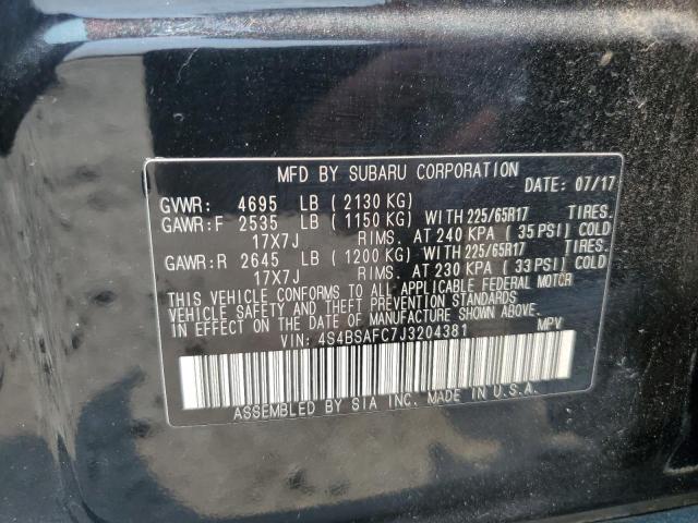 2018 SUBARU OUTBACK 2. - 4S4BSAFC7J3204381