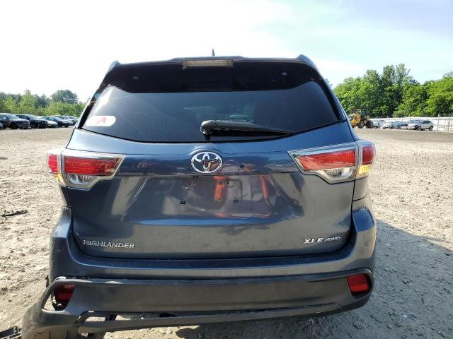 2016 TOYOTA HIGHLANDER 5TDJKRFH1GS273889