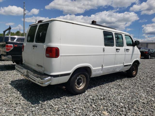 DODGE RAM VAN B1 2000 white cargo va gas 2B4HB11Y1YK132067 photo #4