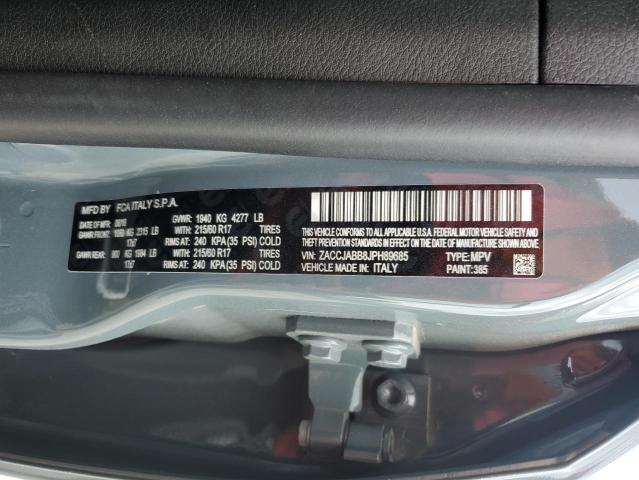 2018 JEEP RENEGADE L - ZACCJABB8JPH89685