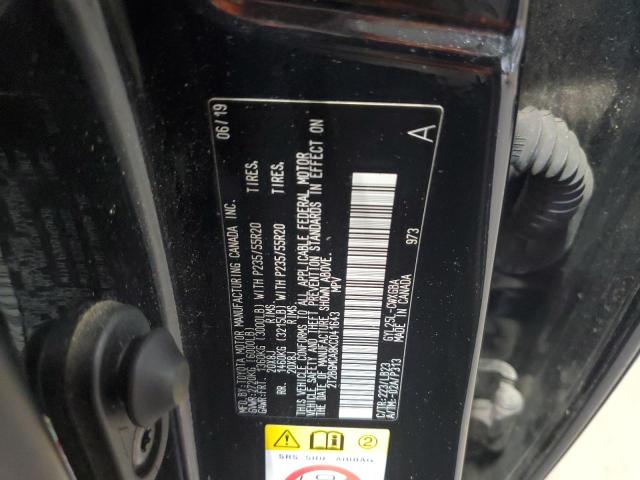 2019 LEXUS RX 450H BA 2T2BGMCA8KC041643