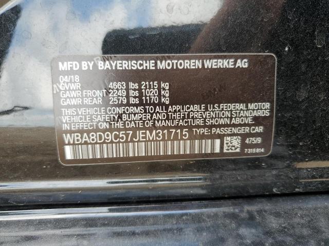 2018 BMW 330 XI WBA8D9C57JEM31715