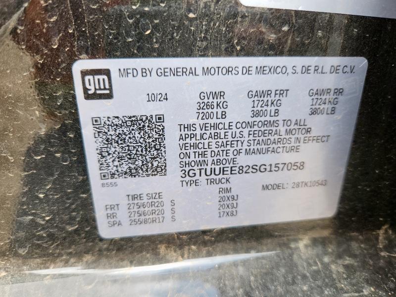 2025 GMC SIERRA K15 3GTUUEE82SG157058