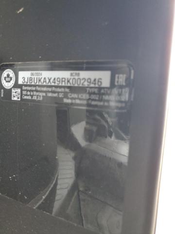 2024 CAN-AM DEFENDER X 3JBUKAX49RK002946