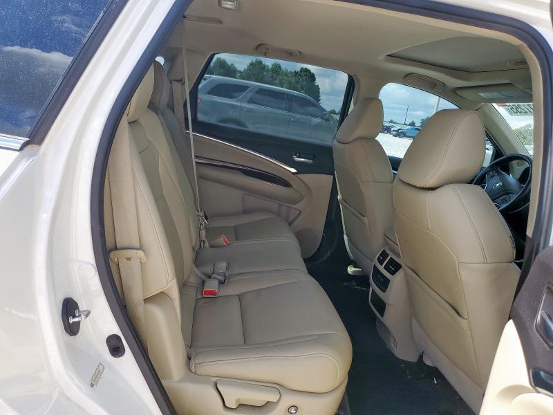 2016 ACURA MDX TECHNO 5FRYD3H40GB006567