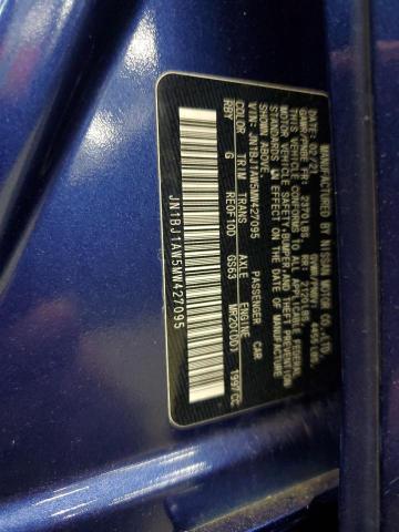 2021 NISSAN ROGUE SPOR - JN1BJ1AW5MW427095