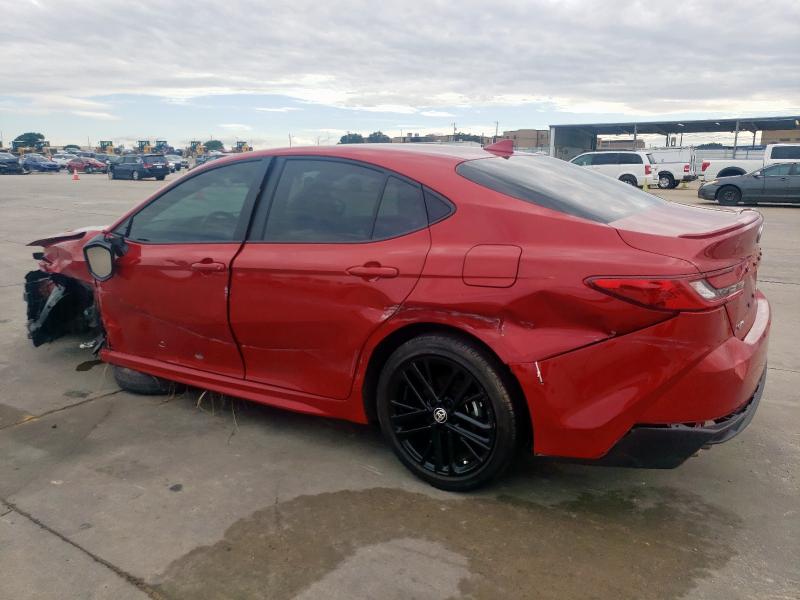 TOYOTA CAMRY XSE 2025 red  hybrid engine 4T1DAACK2SU030934 photo #3