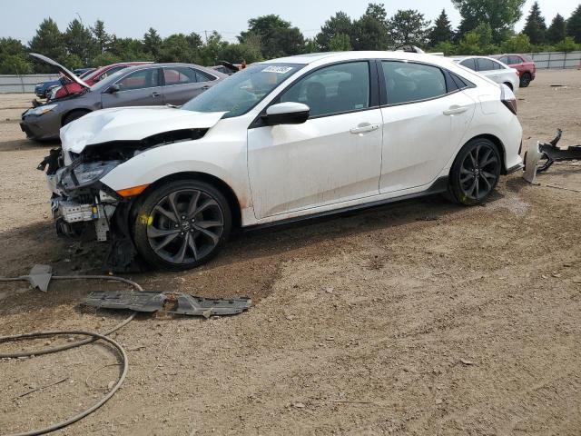 Vin: shhfk7h90ju216786, lot: 60727395, honda civic sport touring 2018 img_1