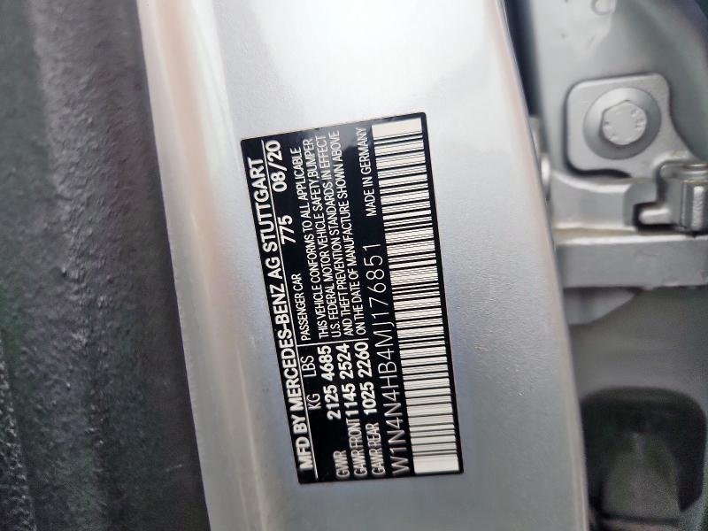 2021 MERCEDES-BENZ GLA 250 4M W1N4N4HB4MJ176851