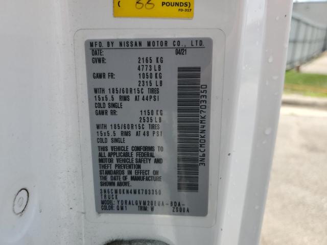 2021 NISSAN NV200 2.5S 3N6CM0KN4MK703350