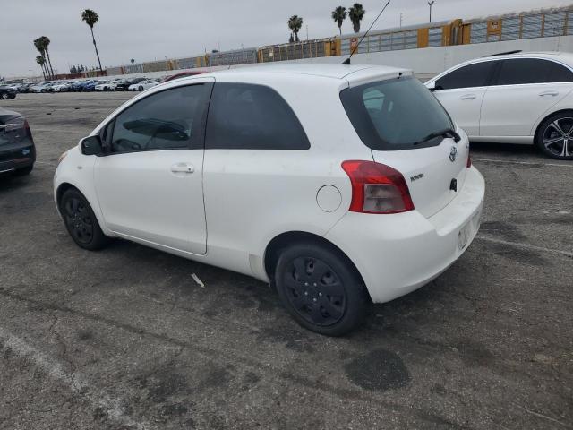 TOYOTA YARIS 2008 white  gas JTDJT923385167281 photo #3