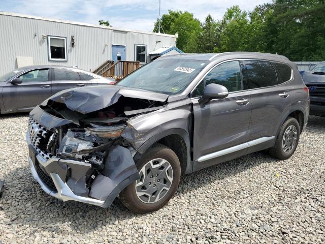 Vin: km8s2da16nu035672, lot: 60592945, hyundai santa fe blue 2022 img_1