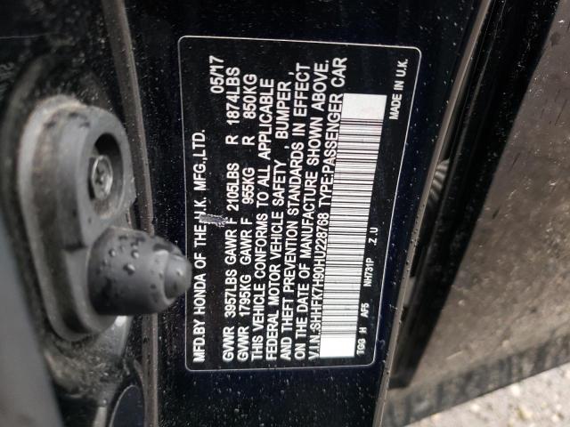 2017 HONDA CIVIC SPOR SHHFK7H90HU228768