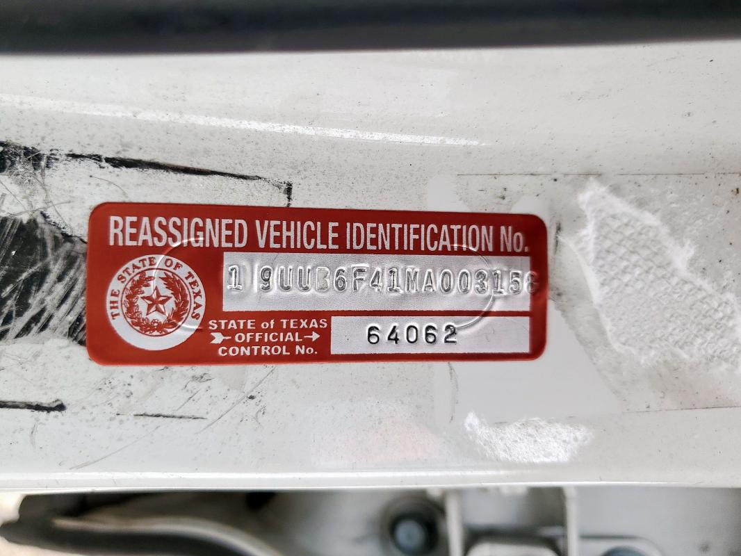 2021 ACURA TLX TECHNO 19UUB6F41MA003158