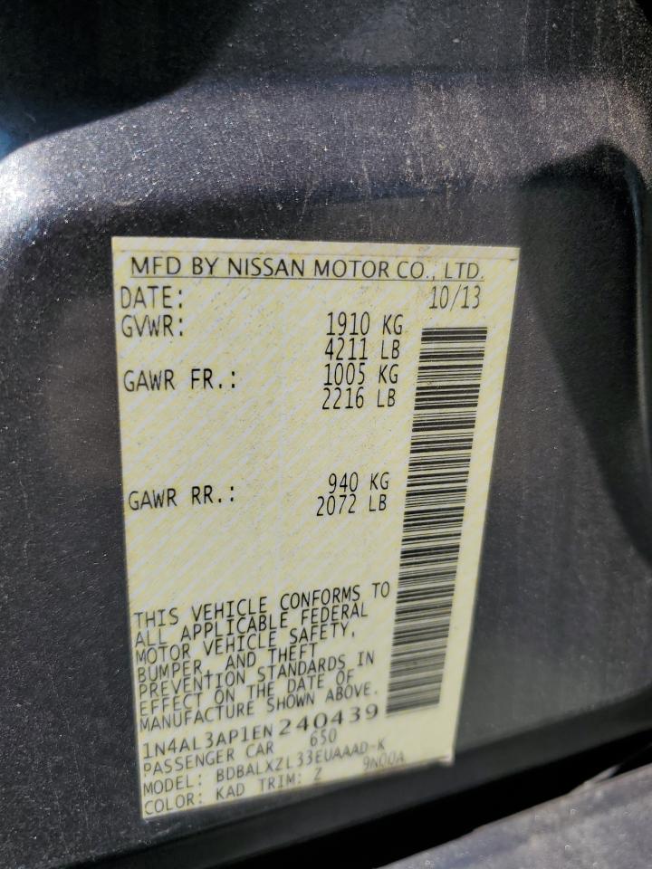 Nissan Altima 2.5 2014