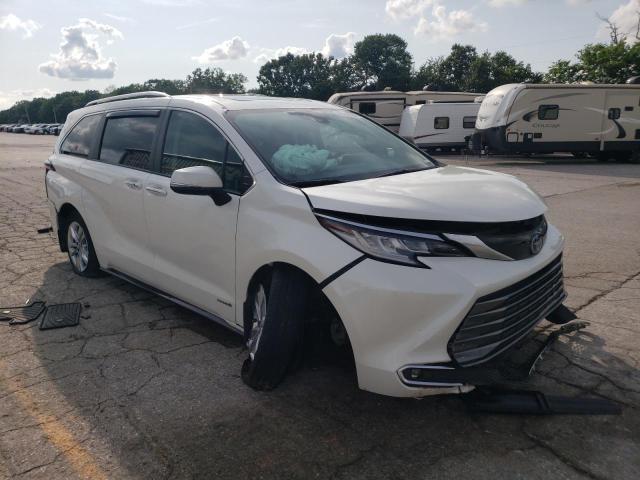 Vin: 5tdzskfc8ms004959, lot: 60441665, toyota sienna limited 20214
