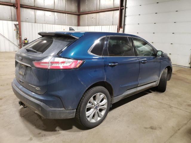 FORD EDGE TITAN 2020 blue  gas 2FMPK4K95LBB52172 photo #4