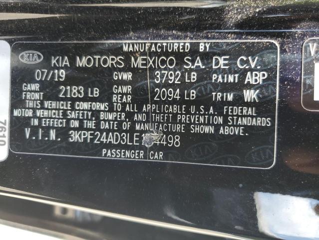 2020 KIA FORTE FE - 3KPF24AD3LE154498