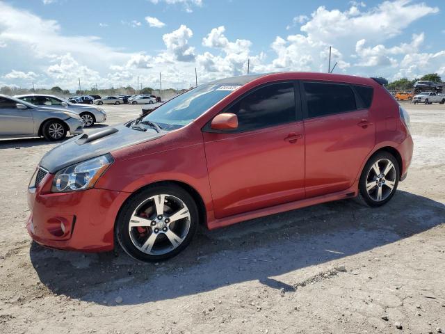 PONTIAC VIBE GT 2009 red hatchbac gas 5Y2SR67059Z410910 photo #1