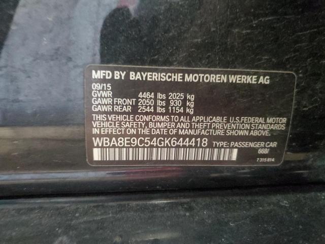 2016 BMW 328 I SULE - WBA8E9C54GK644418