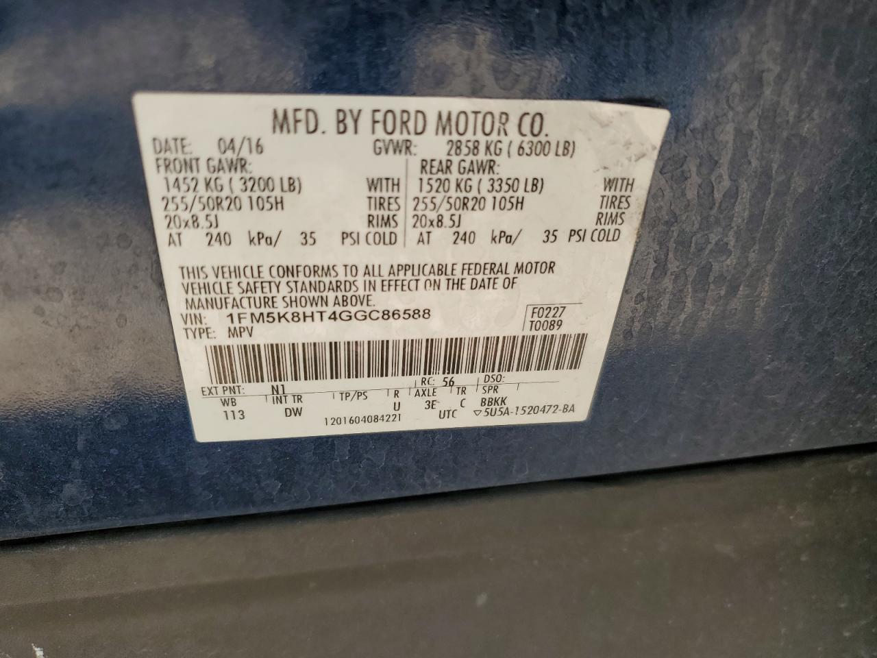 FORD EXPLORER PLATINUM