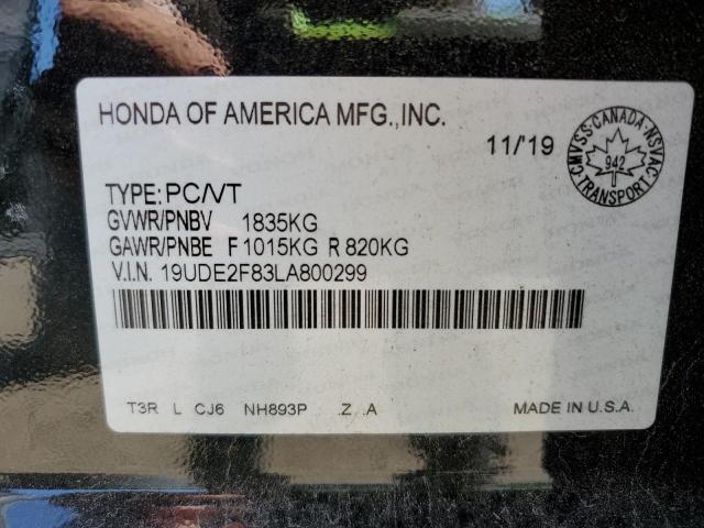 2020 ACURA ILX PREMIU 19UDE2F83LA800299