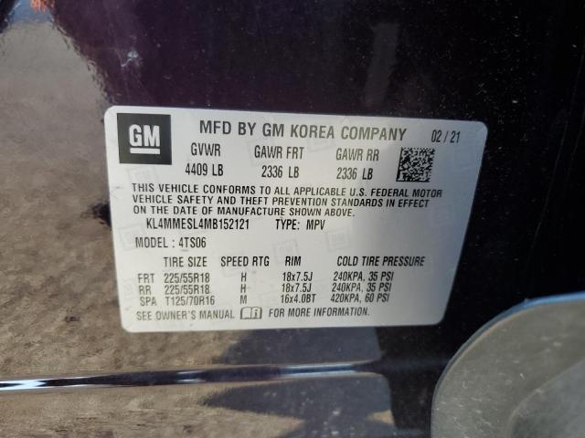 2021 BUICK ENCORE GX KL4MMESL4MB152121